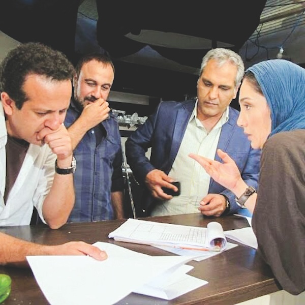 قاب تاریخ پشت صحنه سریال قلب یخی 
