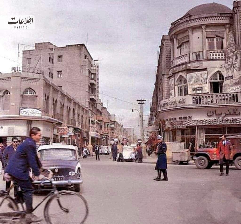 دلار ۹ تومان، سکه ۷۷ تومان + عکس از چهارراه لاله زار ۷۰ سال پیش