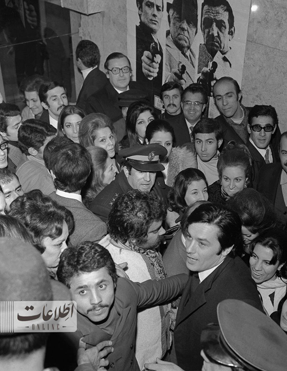 سفر ‌آلن دلون‌ به تهران