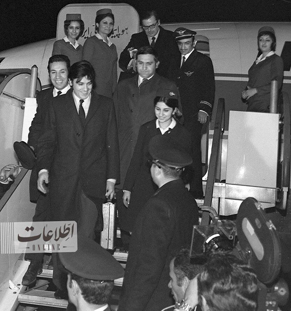 سفر آلن دلون به تهران
