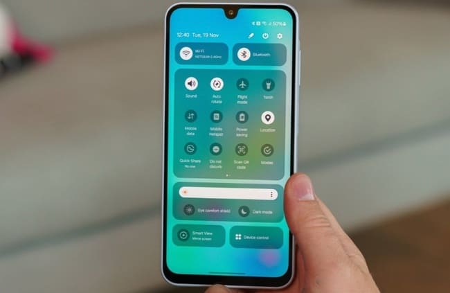 رابط کاربری One UI 6.1