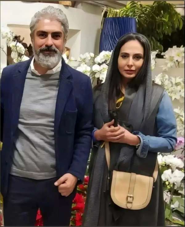 قاب تازه مهدی پاکدل و همسرش