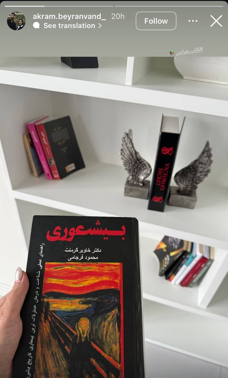 پیغام‌های طعنه آمیز همسر بیرانوند به حواشی اخیر + عکس