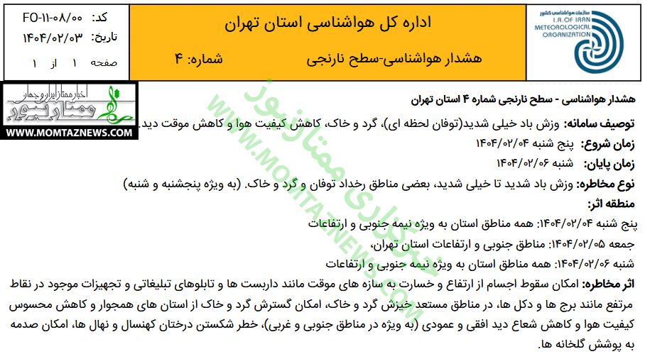 آیا فردا مدارس تعطیل است