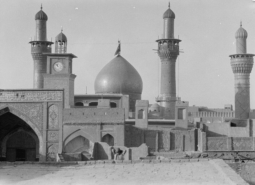حرم مطهر امام حسین(ع) - کربلا 70 سال پیش