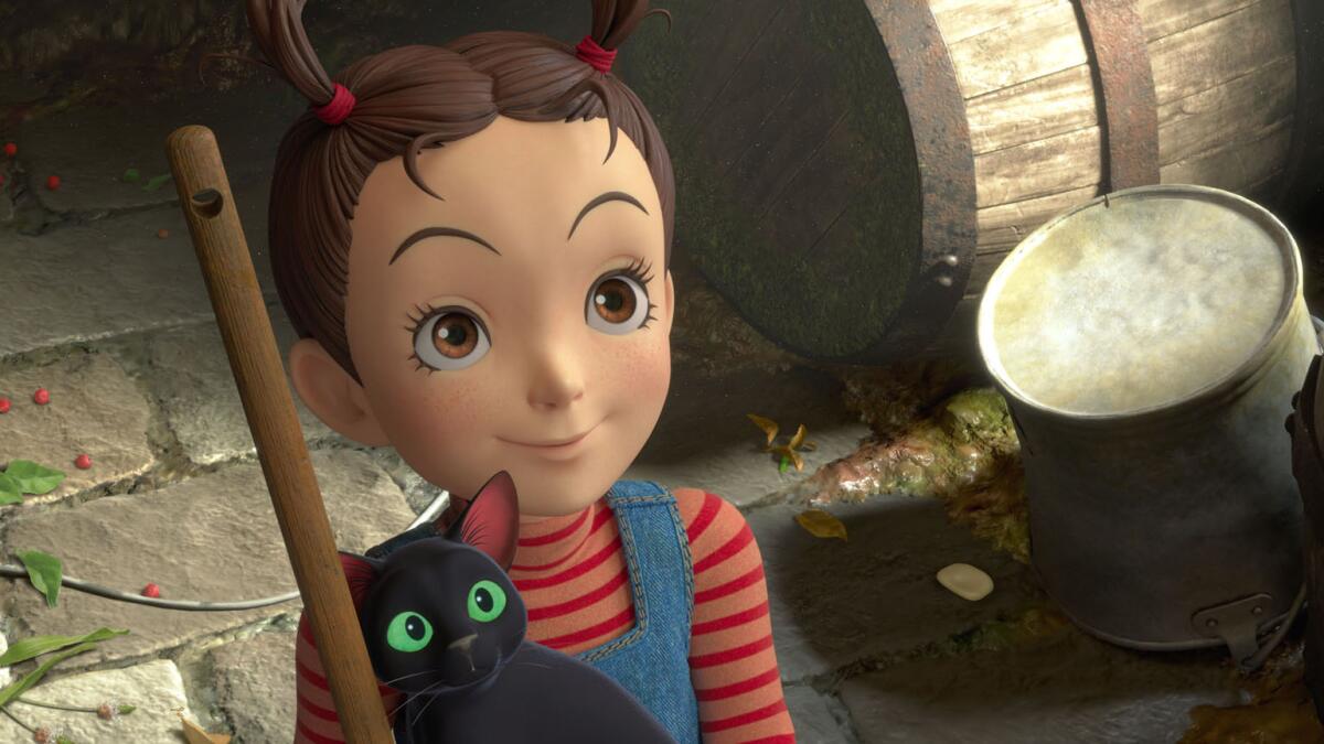 استودیو studio ghibli انیمیشن earwig and the witch