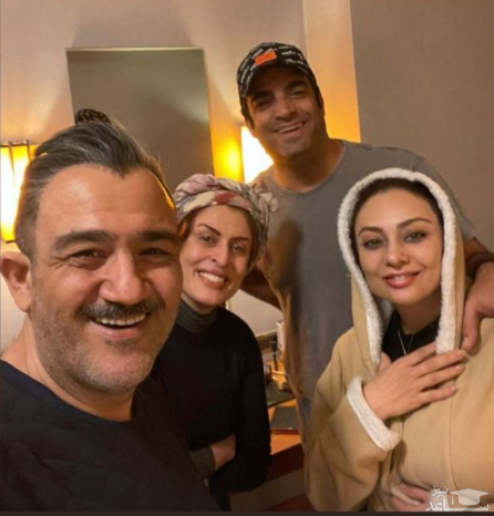 یکتا ناصر و منوچهر هادی و مهران غفوریان و بهناز جعفری
