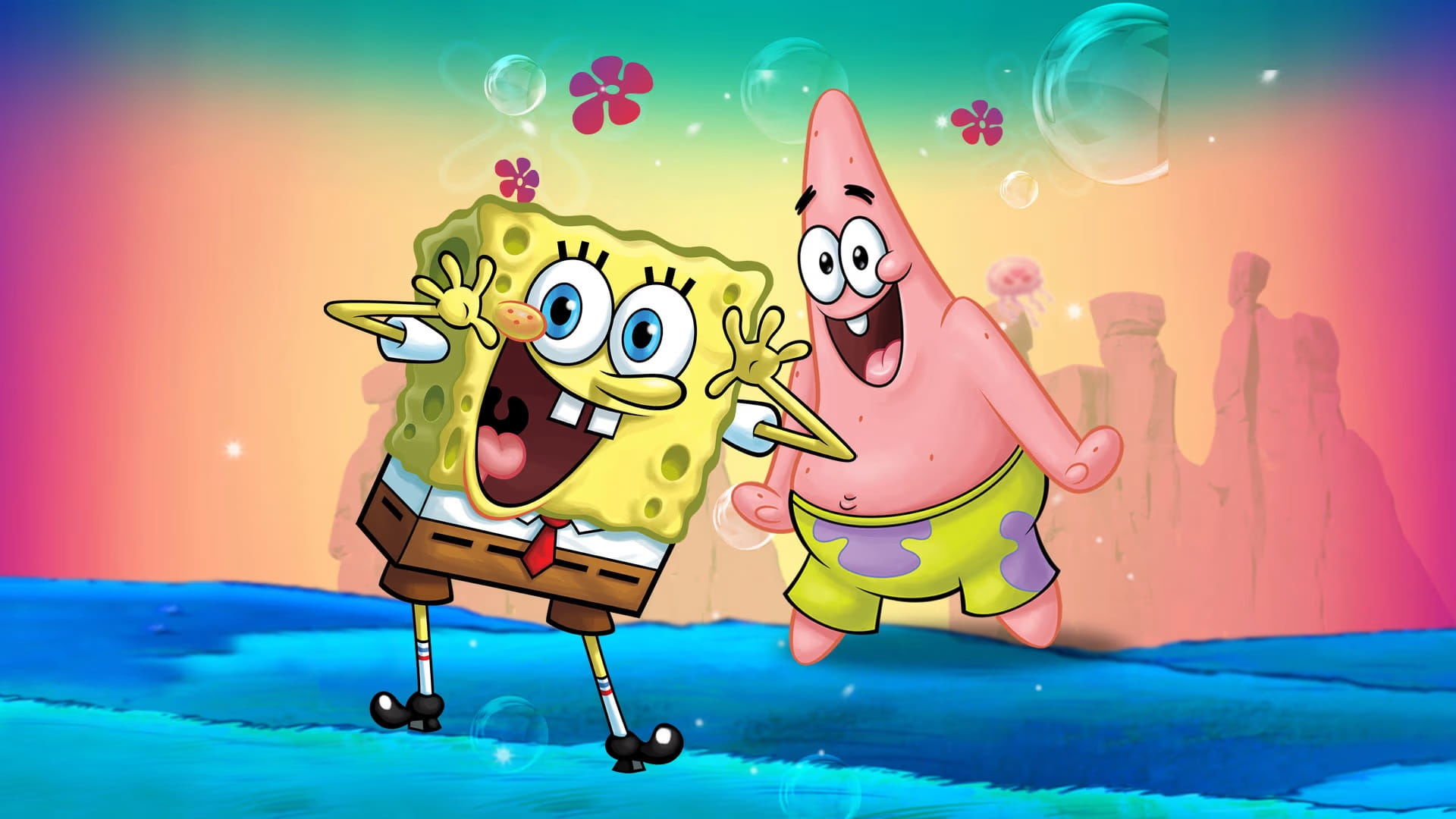 مجموعه کارتونی spongebob squarepants بهترین دوست اسفنجی کودکان دهه 90