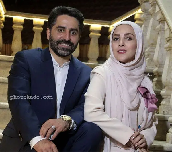  ژیلا صادقی (Zhila Sadeghi) و همسرش محسن رجبی