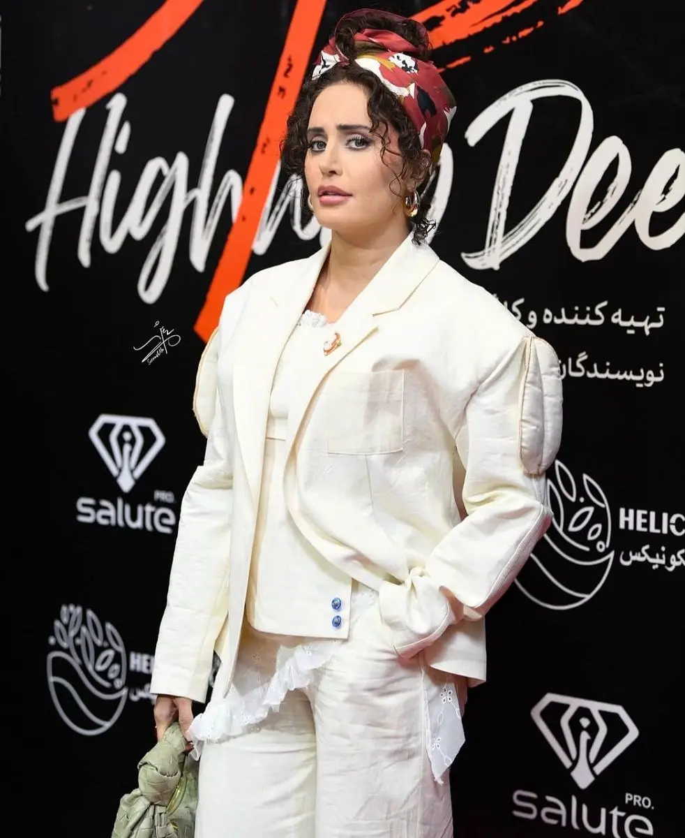 الناز شاکردوست در اکران خصوصی فیلم گوزن‌های اتوبان 2