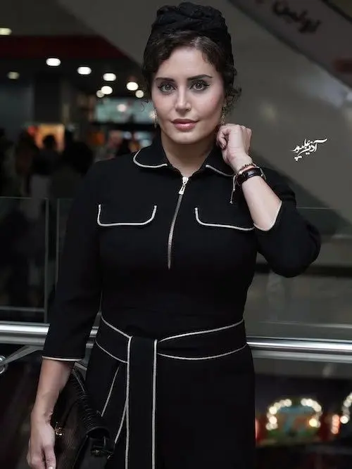 استایل سیاه و سفید الناز شاکردوست