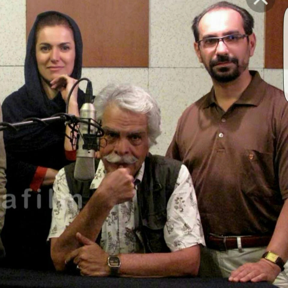 علیرضا باشکندی در کنار منوچهر اسماعیلی و فریبا رمضان‌پور