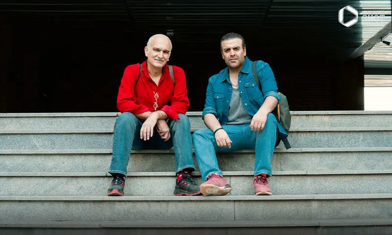 بهرنگ علوی و بیژن بنفشه خواه در فیلم جزایر قناری 
