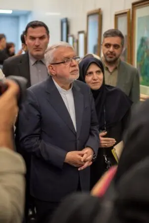 فرشچیان و میراث عشق در رنگ، گزارش اختصاصی از آیین «همای نگارگری ایران»