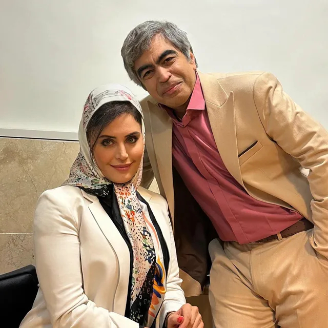 عکس سروش صحت کنار الناز شاکردوست