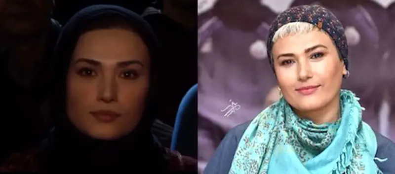 صورت نچرال بازیگران ایرانی