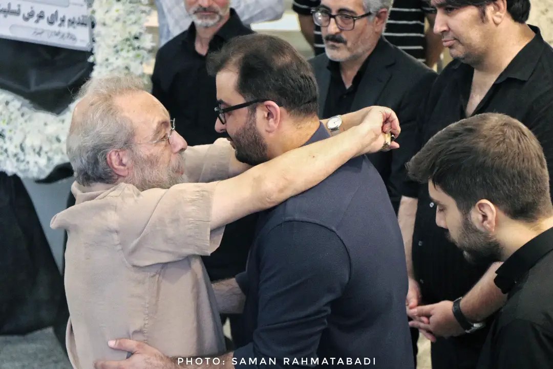 وداع هنرمندان با مریم همتیان