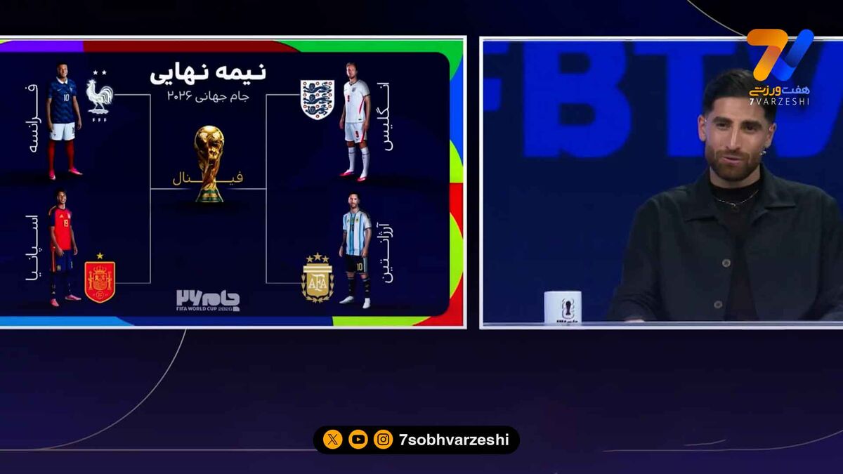  پیش‌بینی علیرضا جهانبخش از قهرمان جام جهانی 2026 