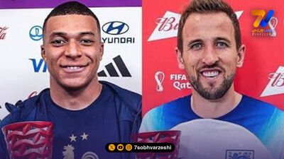 گل سوم فرانسه به انگلیس توسط امباپه