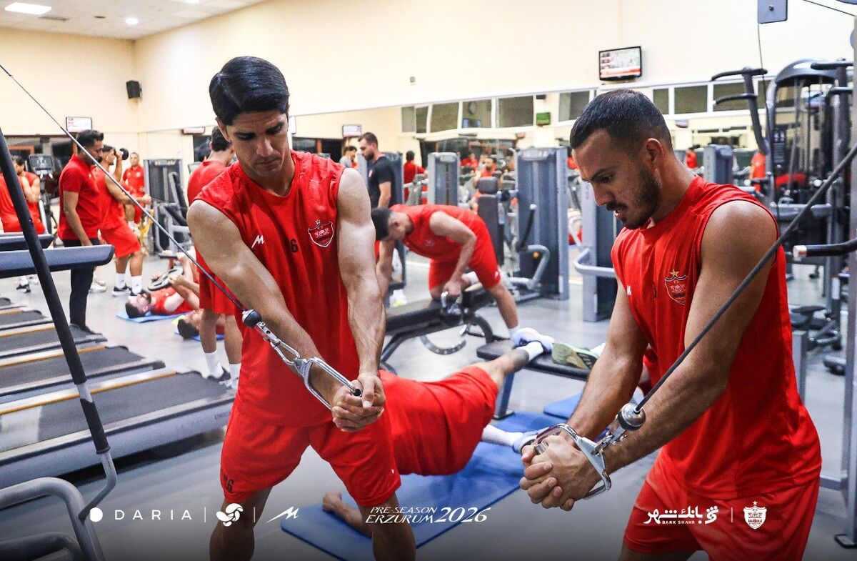 تمرین شبانه پرسپولیس؛ سرخپوشان نرسیده در ترکیه تمرین کردند!