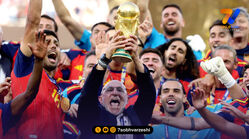 پیام تبریک مهدی تاج به اسپانیا پس از قهرمانی جهان