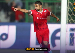 مهاجم مازاد پرسپولیس در مسیر گل‌گهر