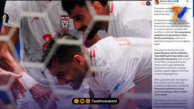 پیام وزیر ورزش برای تیم ملی: با تمام این موانع سربلند بودید