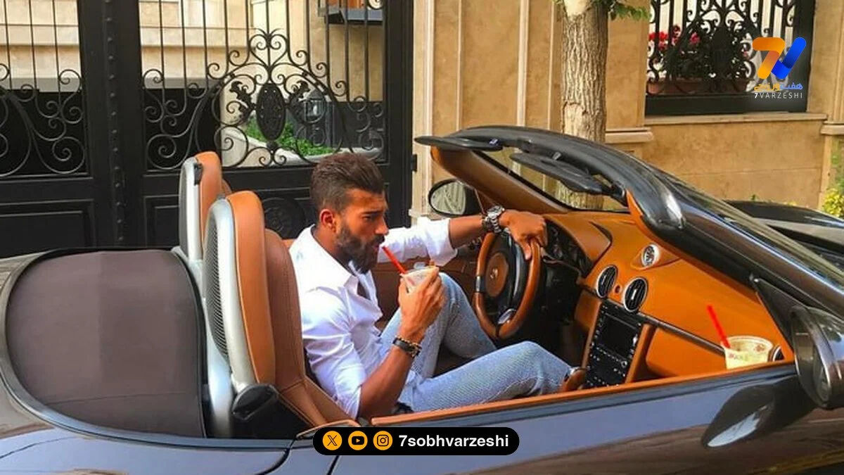 رونمایی از پورشه لوکس رامین رضائیان