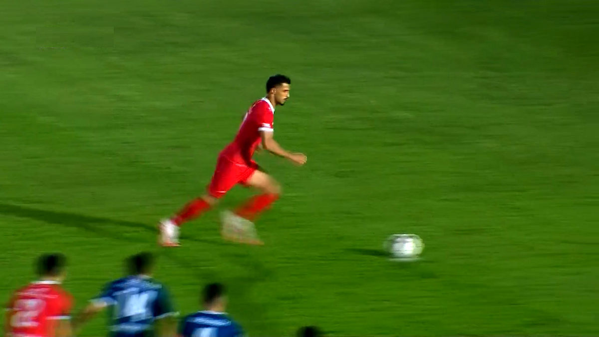 گل اول پرسپولیس به گل گهر توسط علی علیپور