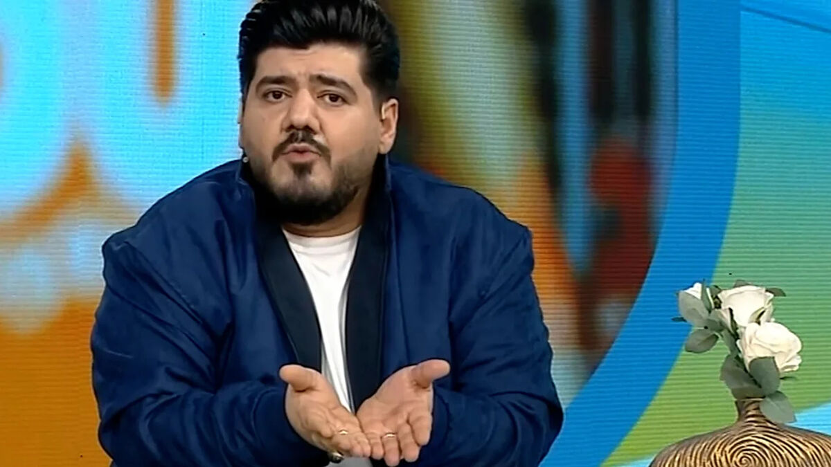 واکنش مجری برنامه به صحبت های جنجالی زنوزی: هر تیمی می‌برد می‌گویند بابا دارد!