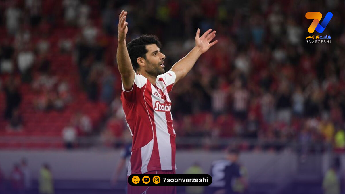 مهدی طارمی در ترکیب اصلی المپیاکوس