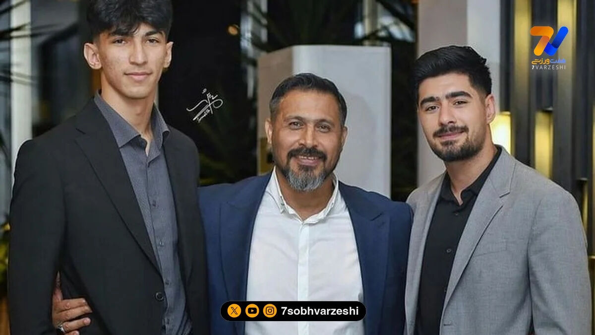 قاب ورزشی| امیررضا، رحمان، امین، مهران، مجید، آرین و محمدهادی ساروی