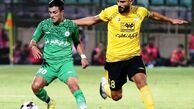 پیام تلخ در آستانه دربی اصفهان؛ فرونشست و خشکسالی در فوتبال + عکس