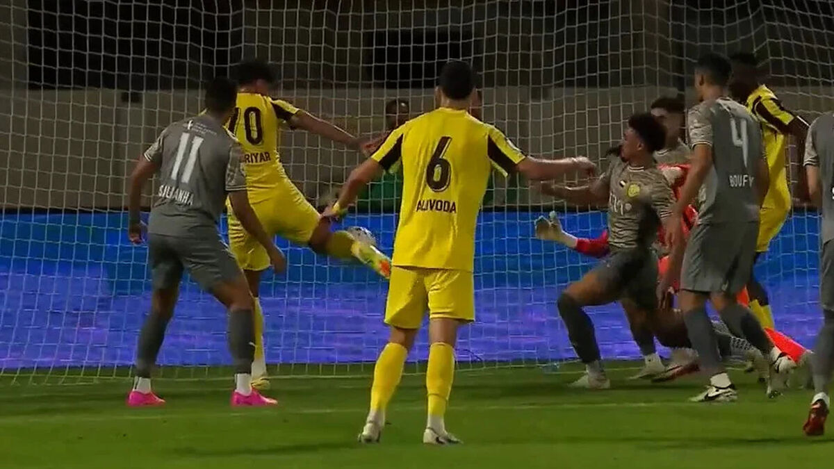 دبل مغانلو مقابل الوصل روی ارسال قدوس