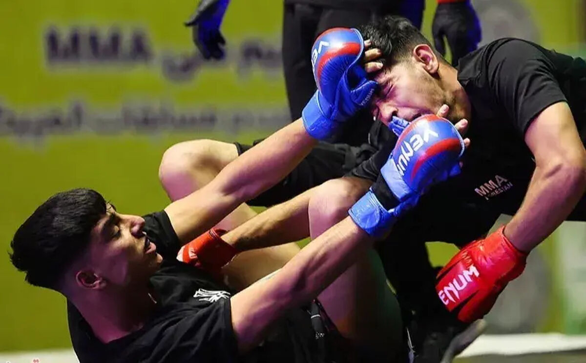 نایب قهرمانی تیم MMA ایران