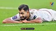 عکس| محمدحسین کنعانی‌ زادگان با سر شکسته