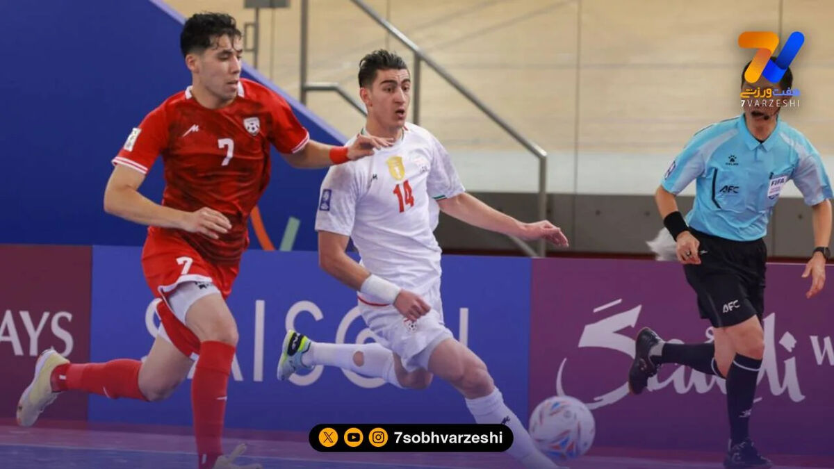 ایران 5 – افغانستان 2؛ صعود تیم فوتسال به عنوان سرگروه