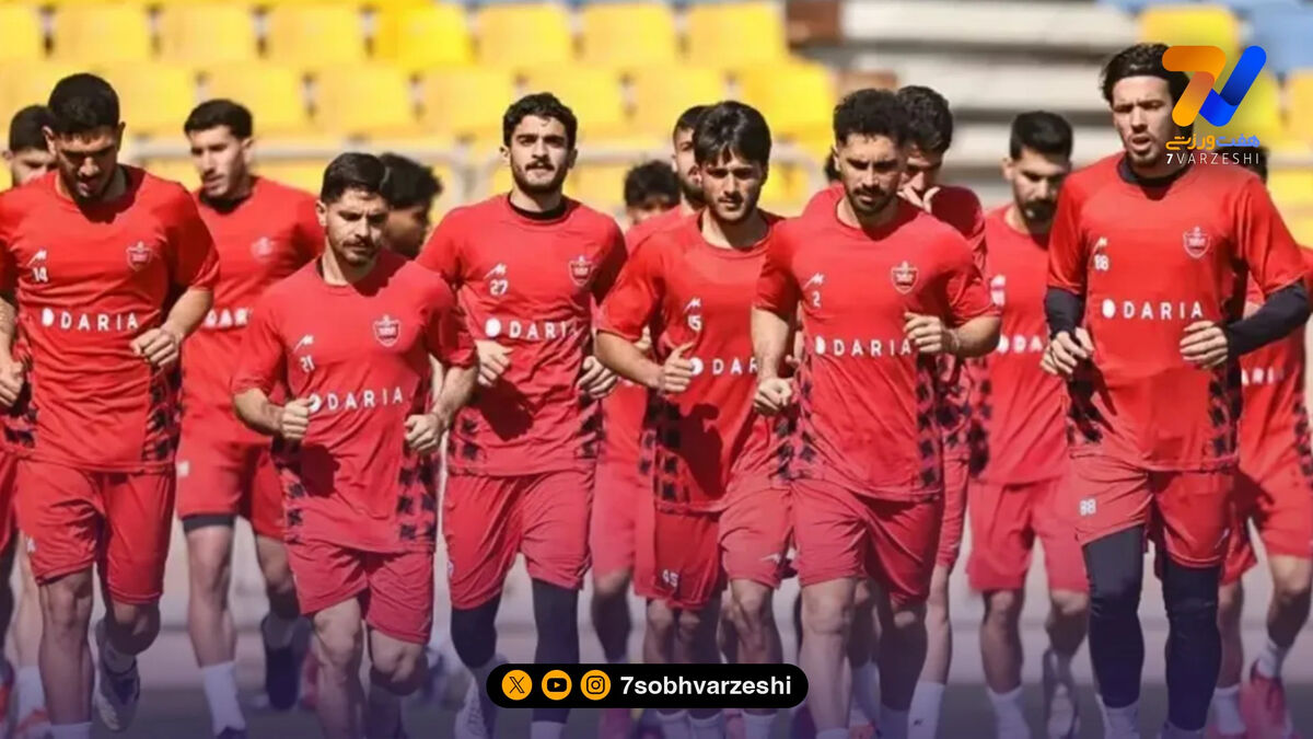 تمرین پرسپولیس در کاظمی؛ سایه سنگین نامه حدادی روی سر سرخ‌پوشان