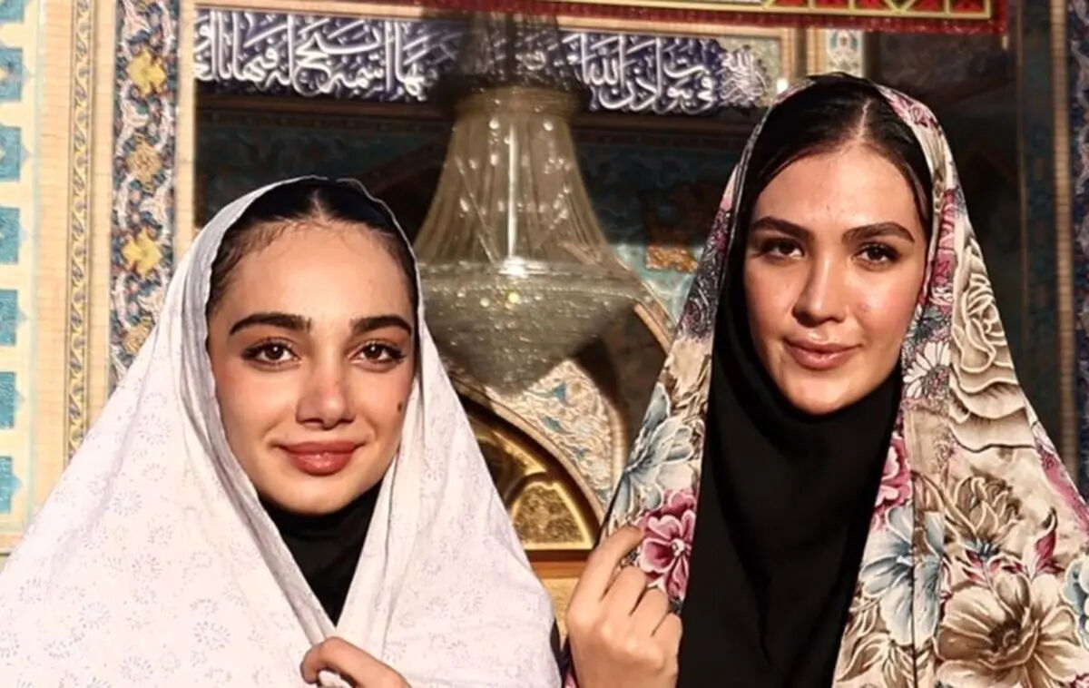 قاب امروز| بازیکنان خانم تیم ملی والیبال در امام زاده صالح