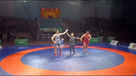 امیر رضا معصومی قهرمان جایزه بزرگ باکو