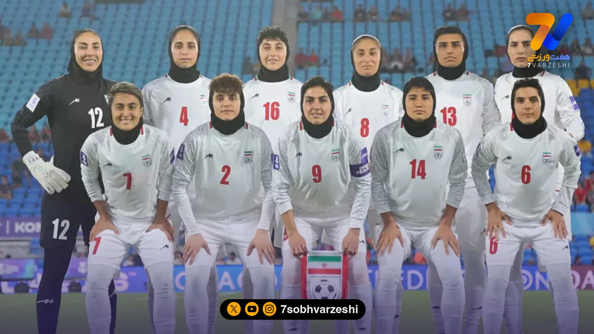 قاب خاص از بازگشت تیم ملی فوتبال زنان به کشور