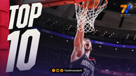 10 حرکت برتر شب گذشته NBA
