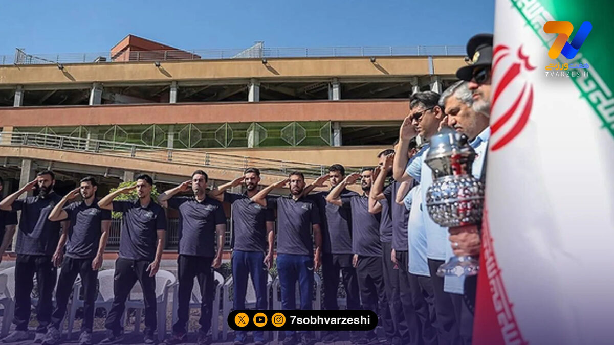 کاشت نهال به یاد رهبر شهید توسط ملی‌پوشان