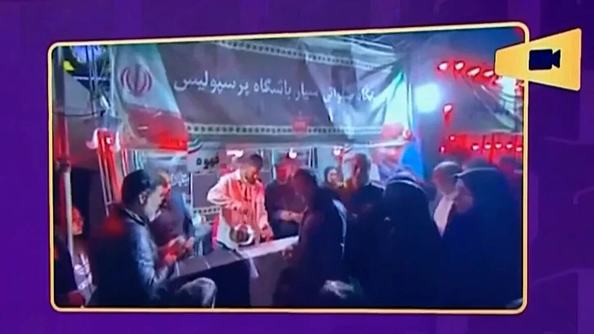 موکب باشگاه پرسپولیس در تجمعات شبانه
