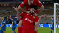 گل دوم شباب الاهلی به بوریرام توسط سعید عزت اللهی