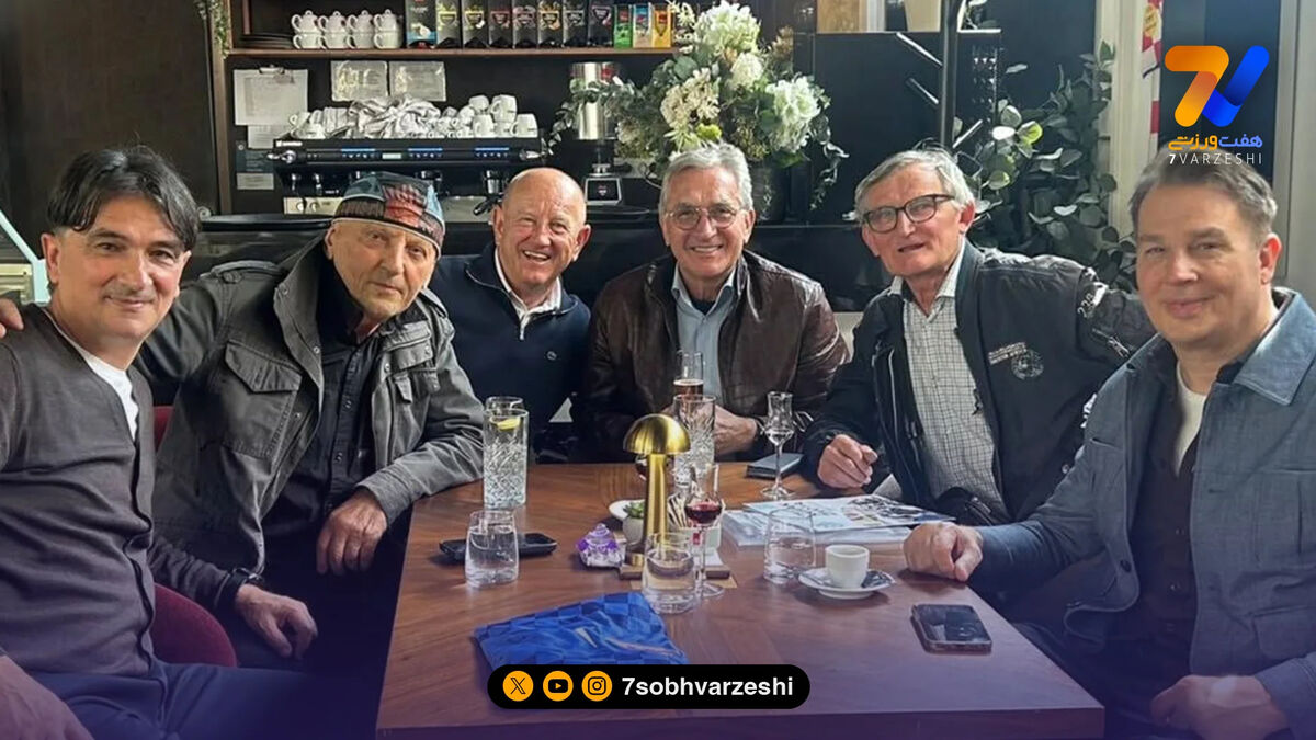 نشست دوستانه برانکو و دالیچ با رفقا