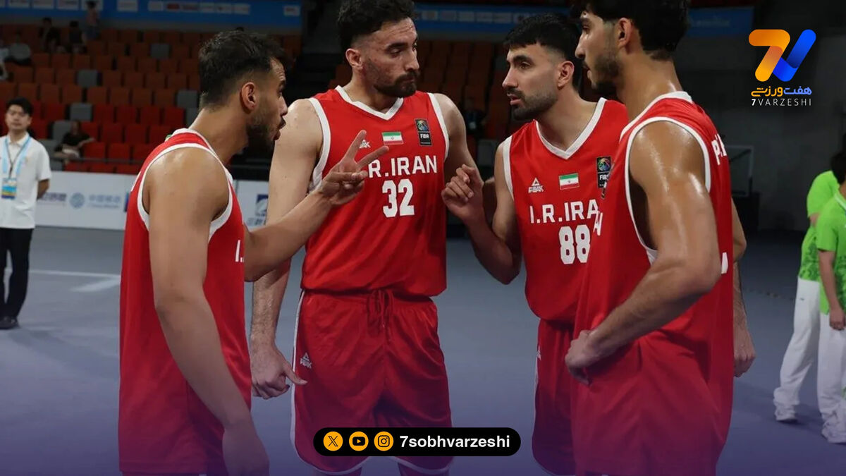 پیروزی مقتدرانه بسکتبال سه‌به‌سه ایران مقابل ماکائو در سانیا