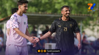 منتخب مازندران با لباس پرتغال مقابل دروازه بان سابق استقلال!