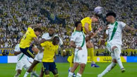 گل اول النصر به الاهلی توسط کریستیانو رونالدو