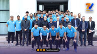 پیراهن شماره 12 تیم ملی، به رییس جمهور رسید +گزارش تصویری